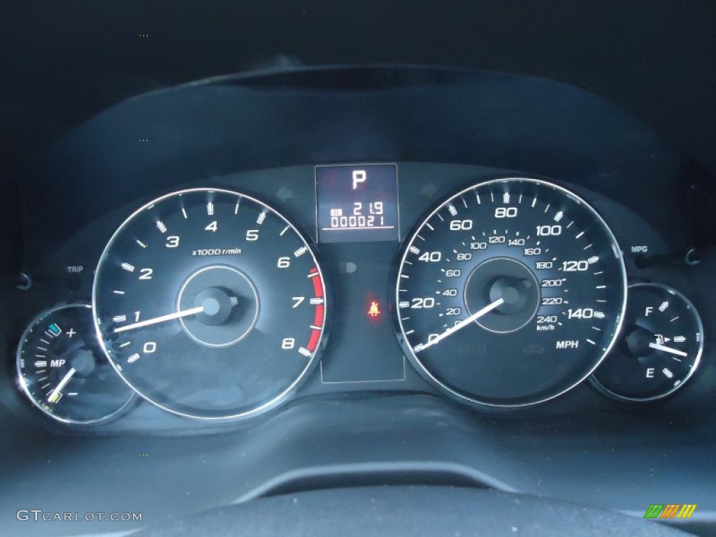 2011 Subaru Legacy 2.5i Limited Gauges Photo #52376536