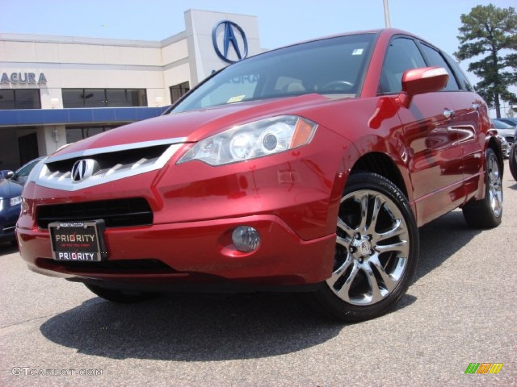 2007 RDX Technology - Moroccan Red Pearl / Taupe photo #1