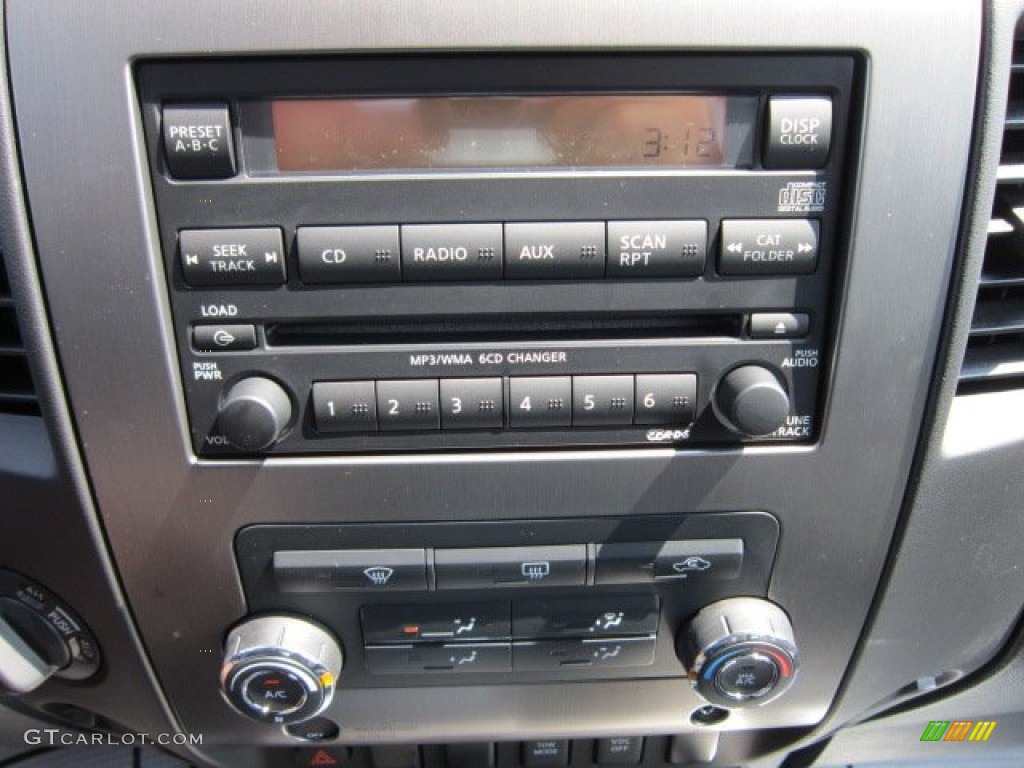 2011 Nissan Titan SV Crew Cab 4x4 Controls Photo #52378075