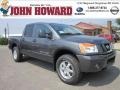 Smoke Gray - Titan Pro-4X Crew Cab 4x4 Photo No. 1