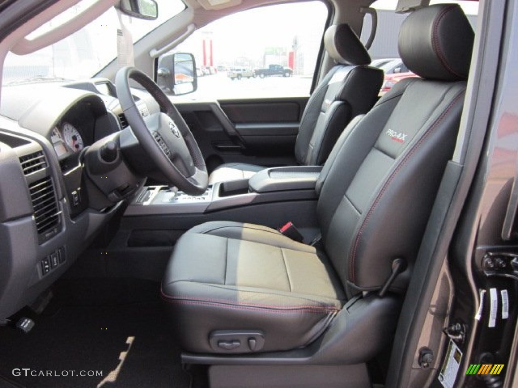 Pro 4X Charcoal Interior 2011 Nissan Titan Pro-4X Crew Cab 4x4 Photo #52378141