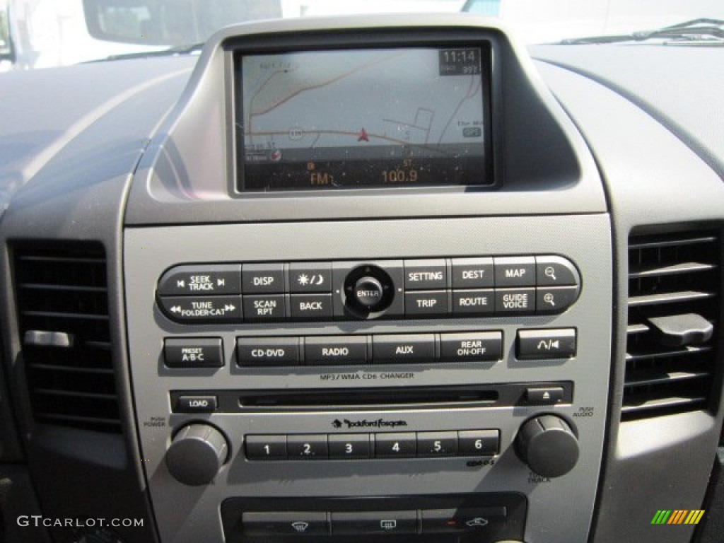 2011 Nissan Titan Pro-4X Crew Cab 4x4 Controls Photo #52378171