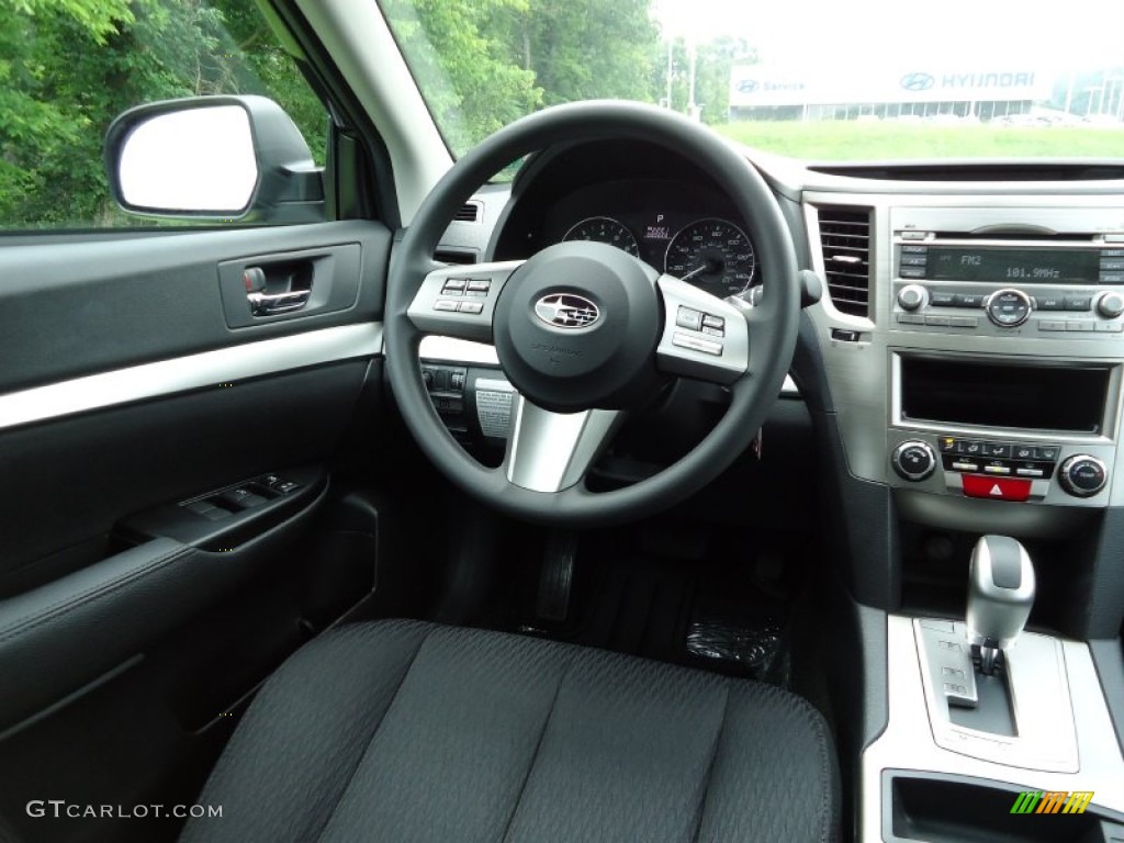 2011 Subaru Legacy 2.5i Off-Black Dashboard Photo #52378801