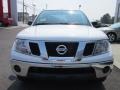 2011 Avalanche White Nissan Frontier SV Crew Cab 4x4  photo #2