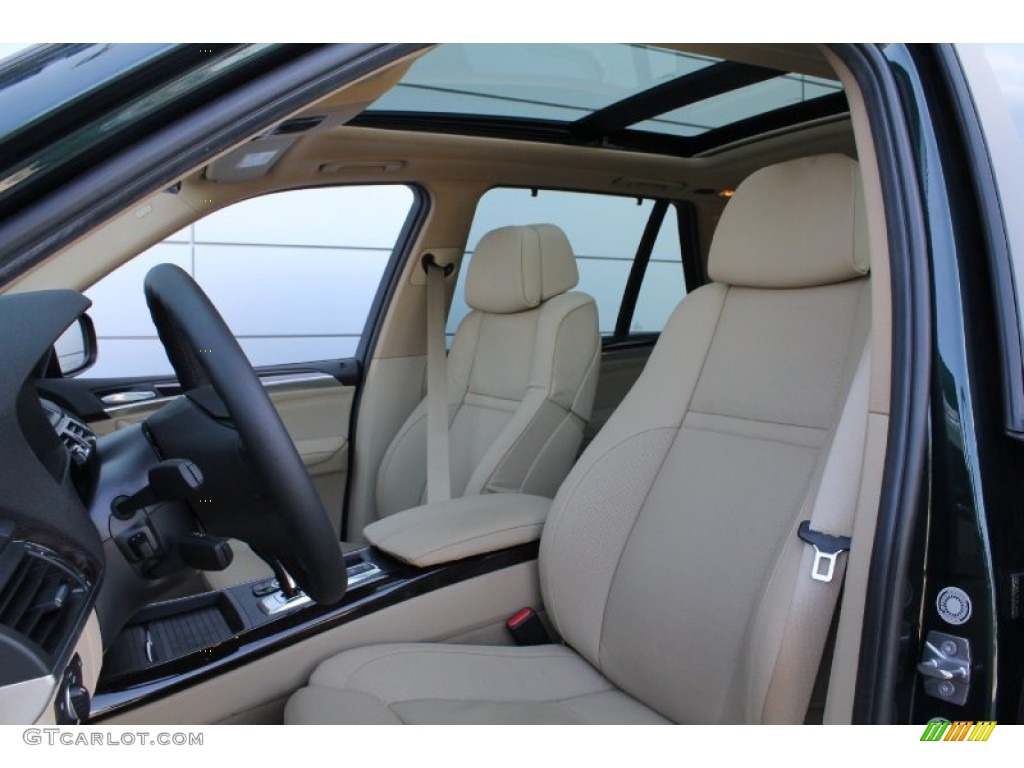 Sand Beige Interior 2010 BMW X5 xDrive35d Photo #52379209