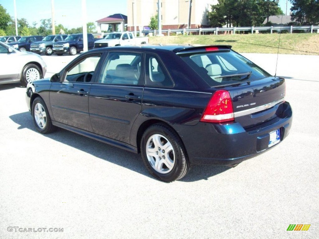 2005 Malibu Maxx LT Wagon - Dark Blue Metallic / Gray photo #2