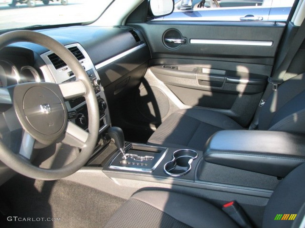 2010 Charger SXT - Brilliant Black Crystal Pearl / Dark Slate Gray photo #9