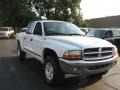 2002 Bright White Dodge Dakota SLT Quad Cab 4x4  photo #3