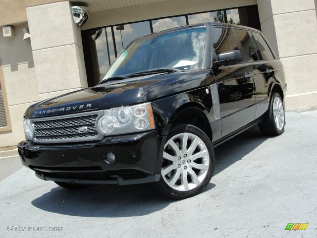 2006 Range Rover Supercharged - Java Black Pearl / Jet Black/Jet photo #1