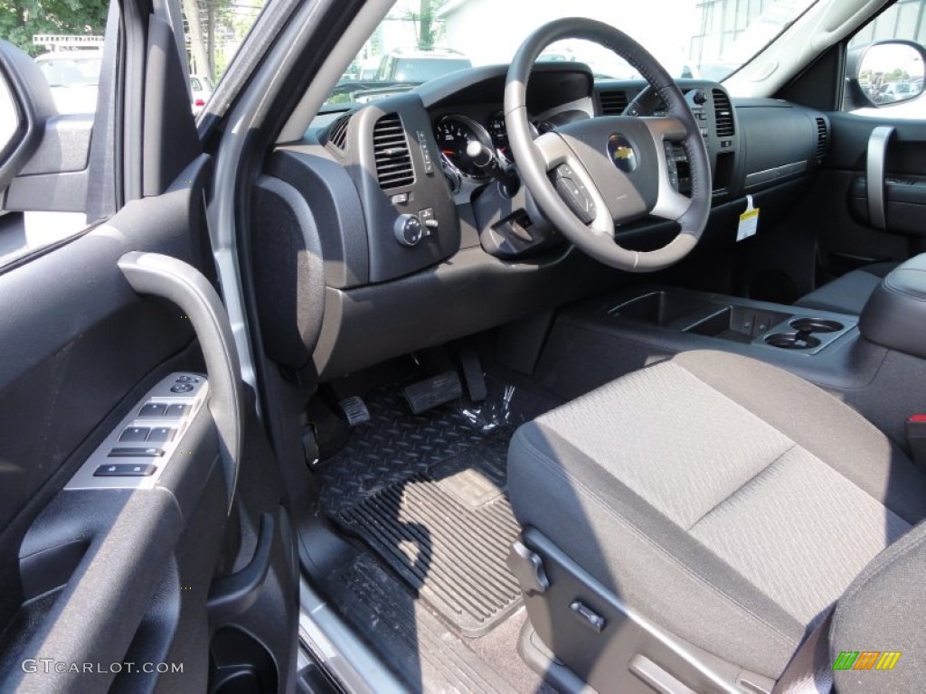 2011 Silverado 1500 LT Extended Cab 4x4 - Sheer Silver Metallic / Ebony photo #6