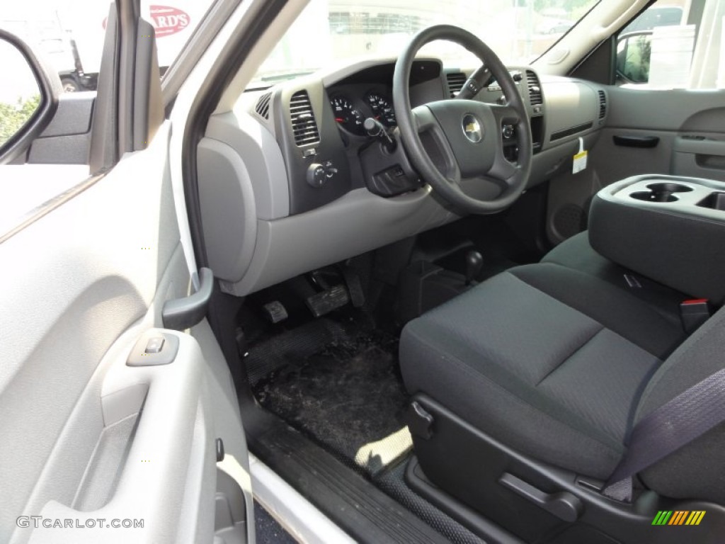 2011 Silverado 1500 Crew Cab 4x4 - Summit White / Dark Titanium photo #6