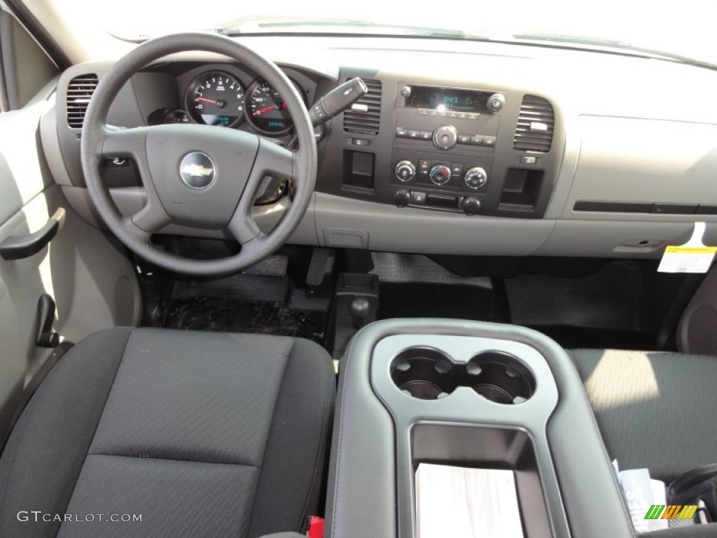 2011 Silverado 1500 Crew Cab 4x4 - Summit White / Dark Titanium photo #8