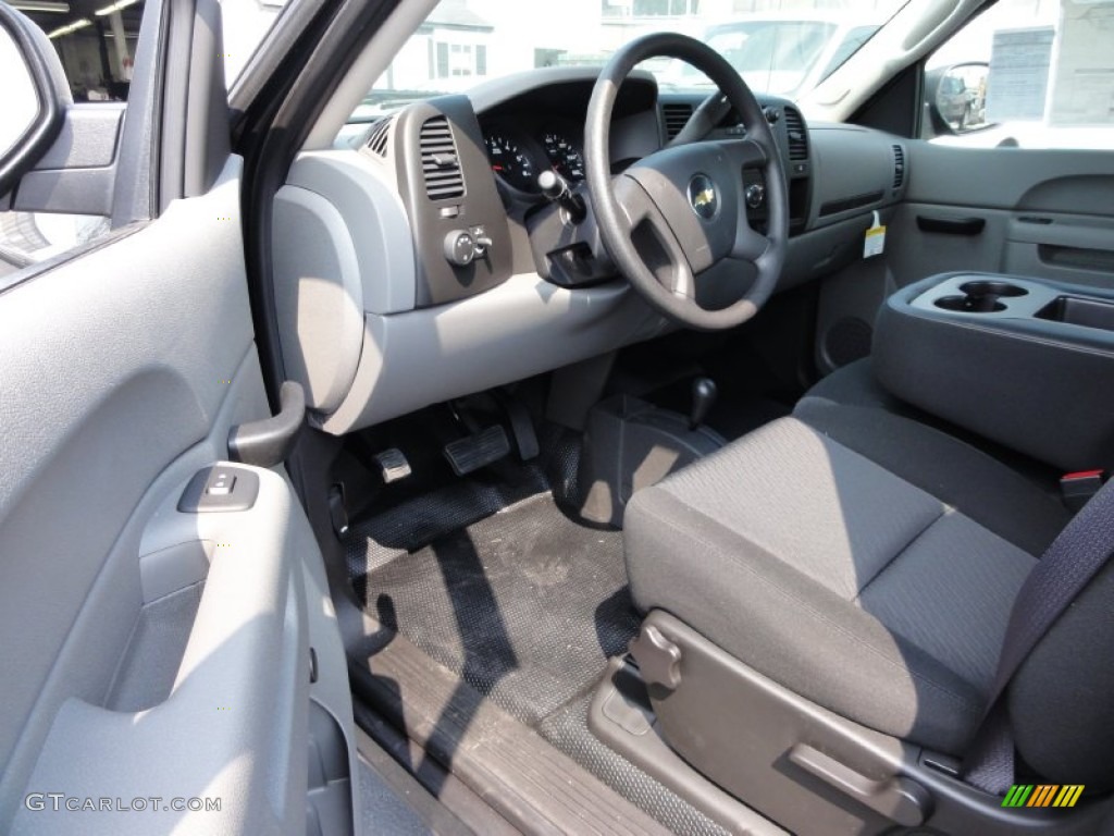 2011 Silverado 1500 Crew Cab 4x4 - Taupe Gray Metallic / Dark Titanium photo #6