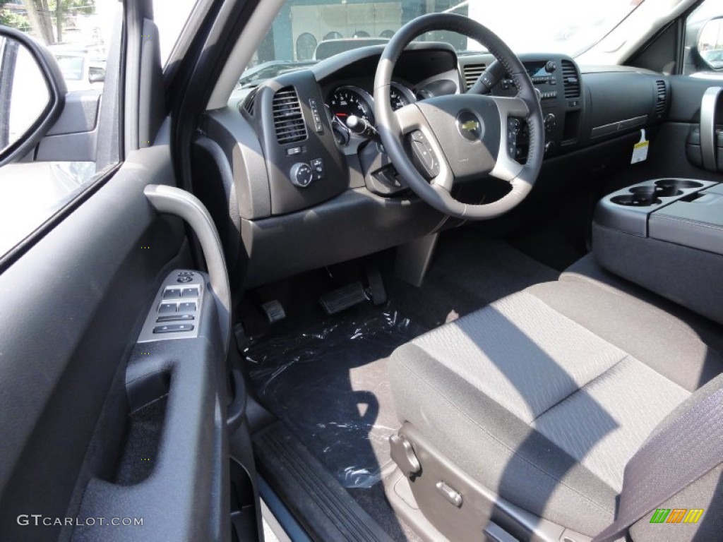 2011 Silverado 1500 LT Crew Cab 4x4 - Blue Granite Metallic / Ebony photo #6