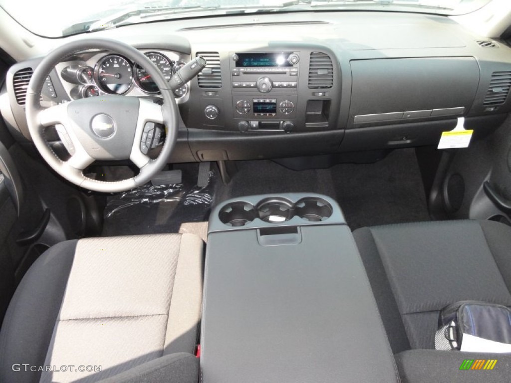 2011 Silverado 1500 LT Crew Cab 4x4 - Blue Granite Metallic / Ebony photo #8