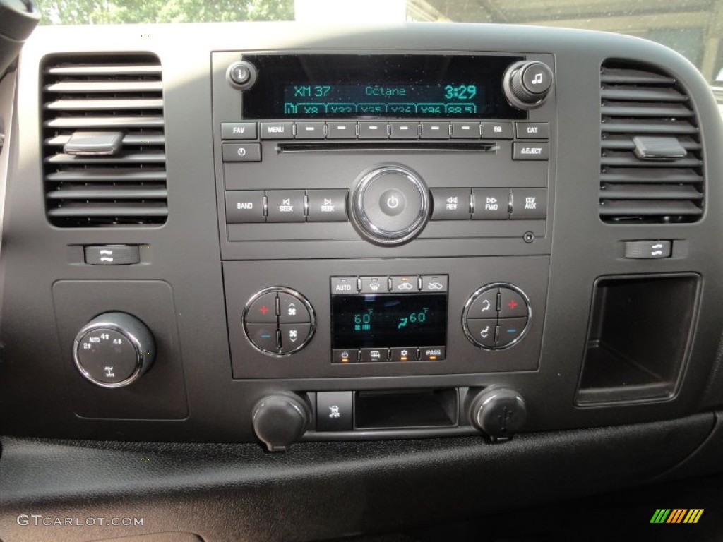 2011 Silverado 1500 LT Crew Cab 4x4 - Blue Granite Metallic / Ebony photo #11