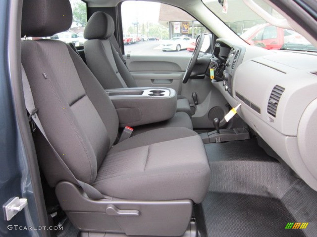 Dark Titanium Interior 2011 Chevrolet Silverado 1500 Regular Cab 4x4 Photo #52381768