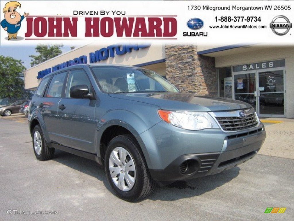 Sage Green Metallic Subaru Forester