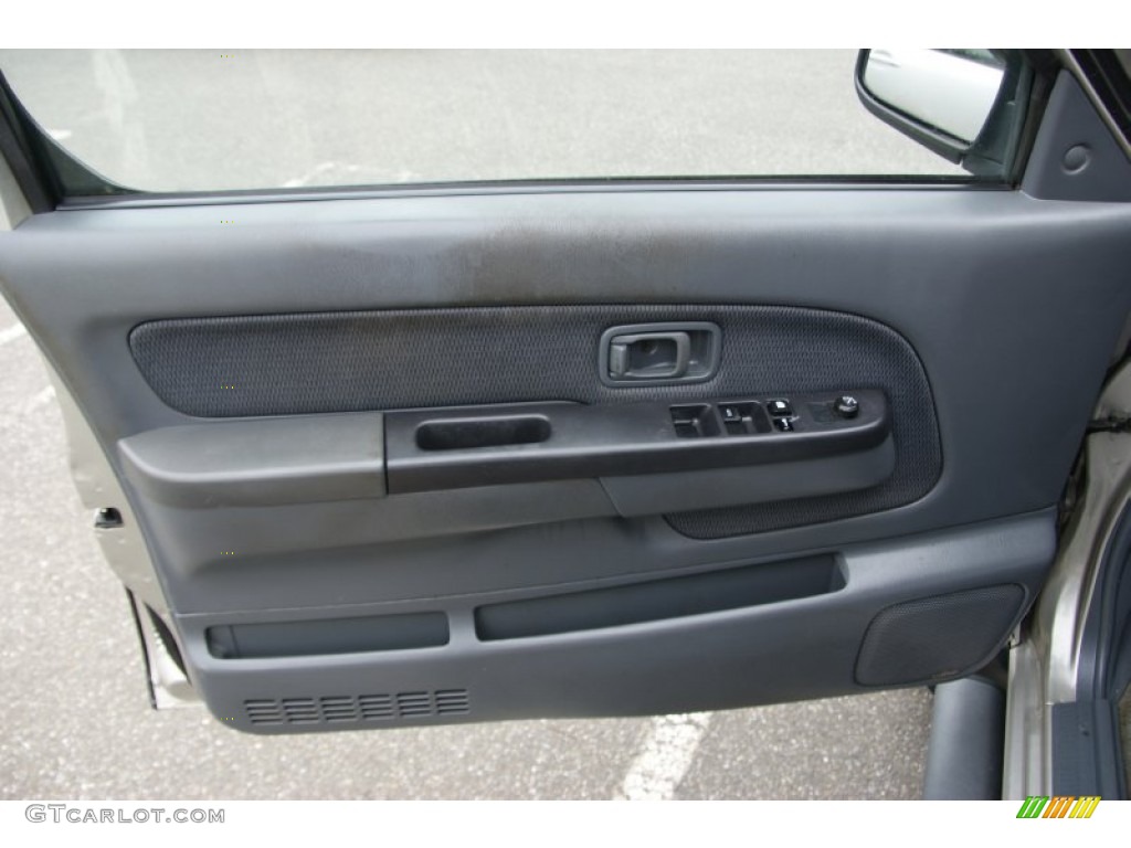 2003 Nissan Frontier XE V6 Crew Cab 4x4 Black Door Panel Photo #52382164