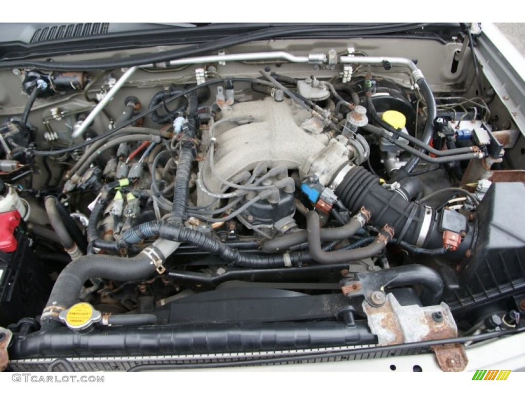 2003 Nissan Frontier XE V6 Crew Cab 4x4 3.3 Liter SOHC 12-Valve V6 Engine Photo #52382350 2003 Nissan Frontier Engine 3.3 L V6