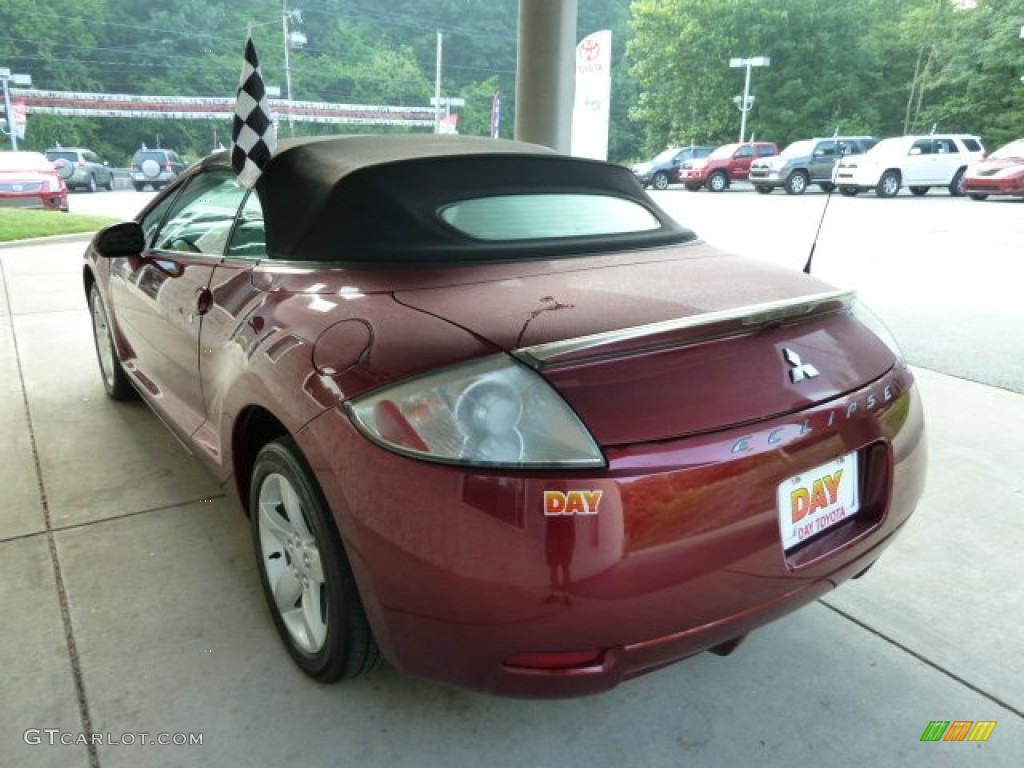 2007 Eclipse Spyder GS - Ultra Red Pearl / Dark Charcoal photo #4