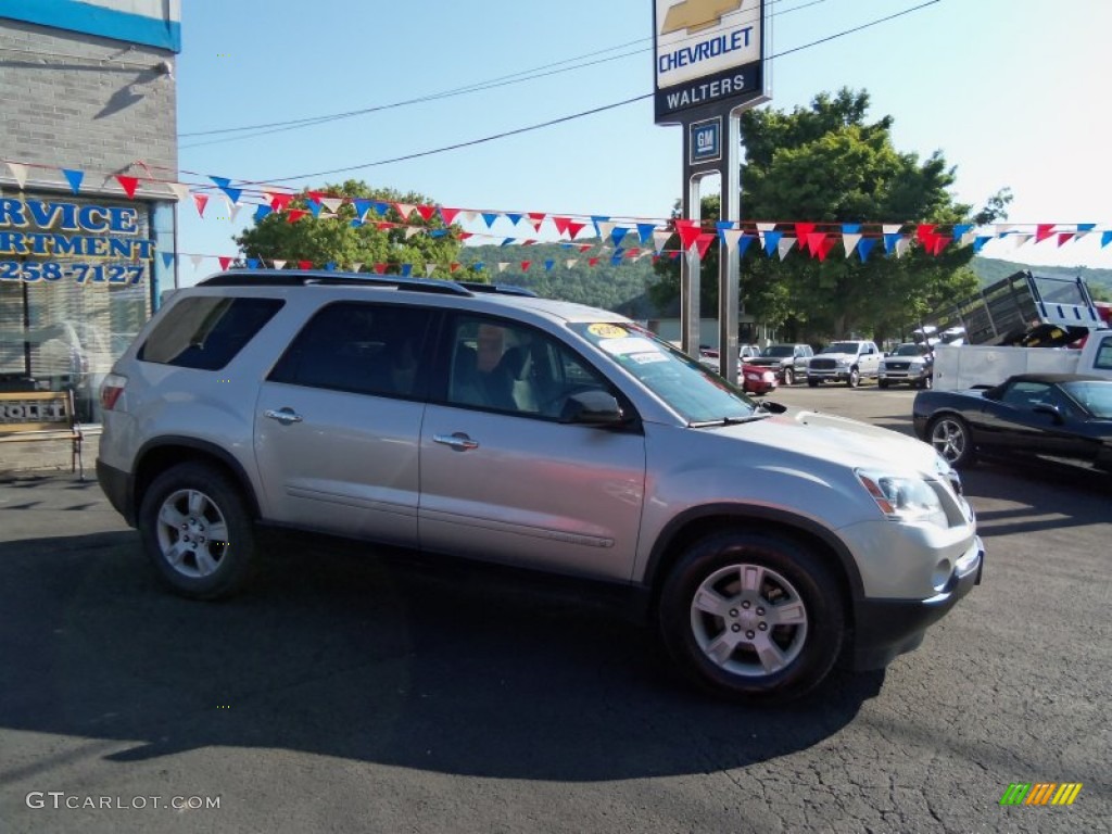 2007 Acadia SLE AWD - Liquid Silver Metallic / Ebony photo #1