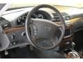 2004 Mercedes-Benz S designo Graphite Nappa Interior Steering Wheel Photo