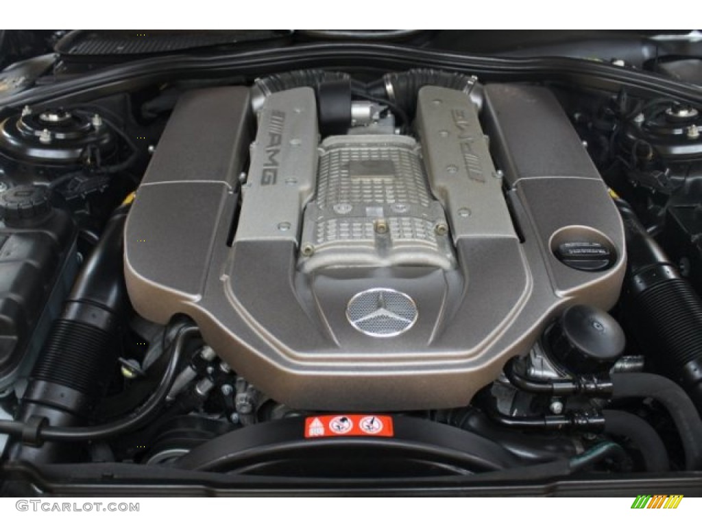 2004 Mercedes-Benz S 55 AMG Sedan 5.4 Liter AMG Supercharged SOHC 24-Valve V8 Engine Photo #52383130