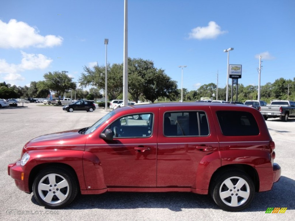 Cardinal Red Metallic 2009 Chevrolet HHR LS Exterior Photo #52383253