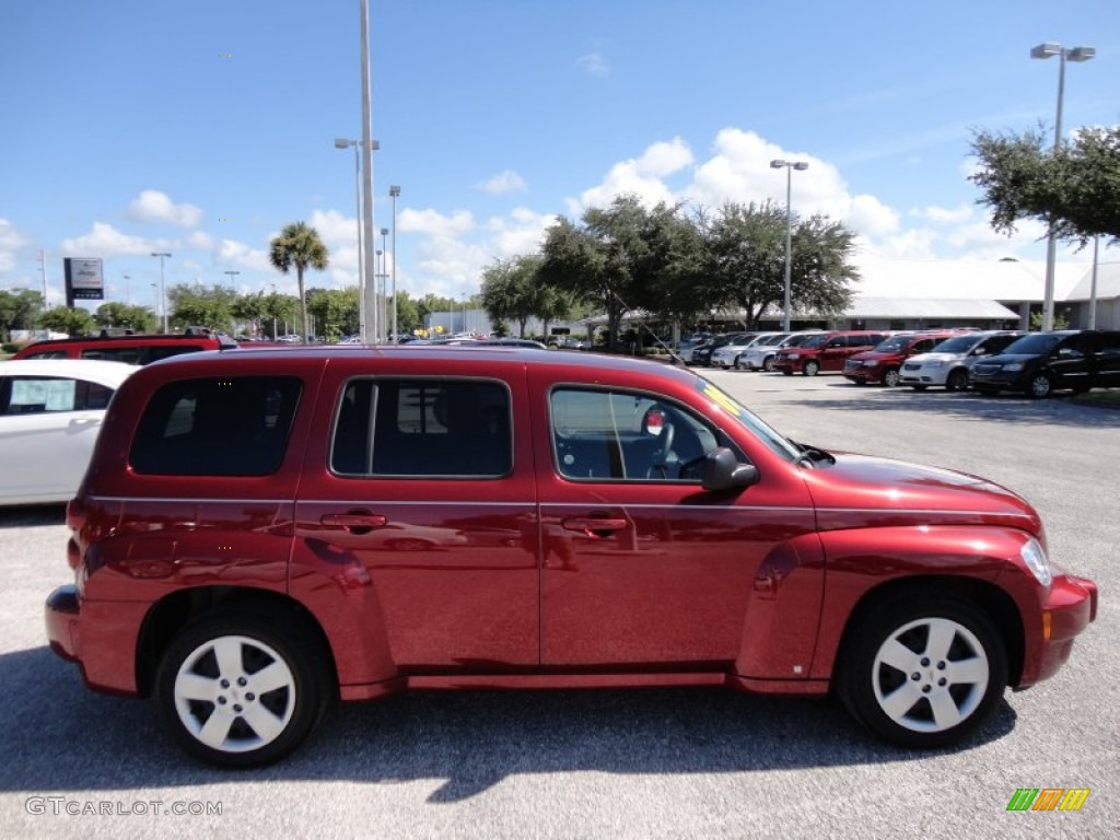 Cardinal Red Metallic 2009 Chevrolet HHR LS Exterior Photo #52383388