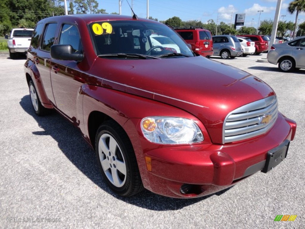 Cardinal Red Metallic 2009 Chevrolet HHR LS Exterior Photo #52383409