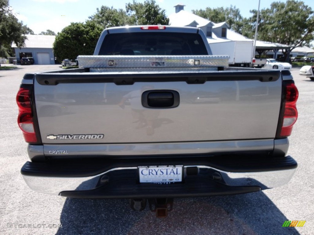 2006 Silverado 1500 Z71 Crew Cab 4x4 - Graystone Metallic / Tan photo #9