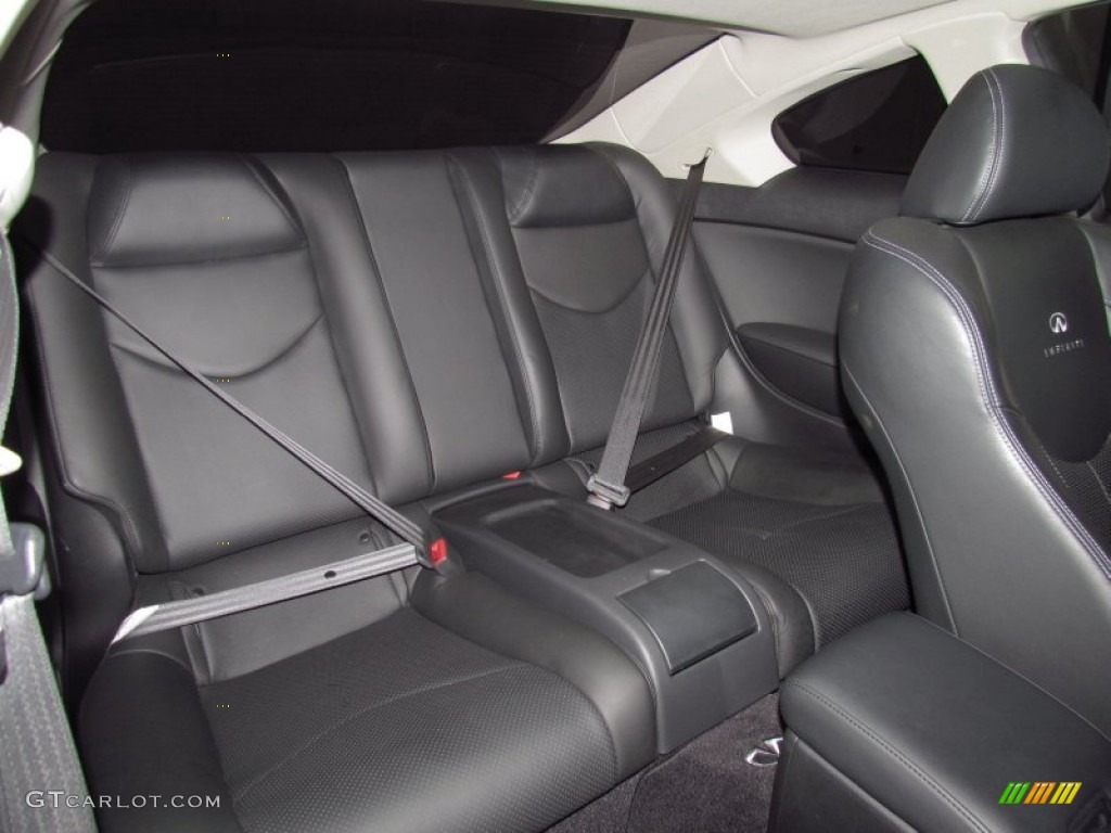 Graphite Interior 2010 Infiniti G 37 S Sport Coupe Photo #52385182