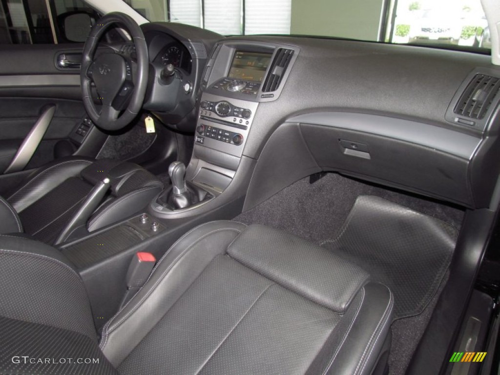 Graphite Interior 2010 Infiniti G 37 S Sport Coupe Photo #52385224