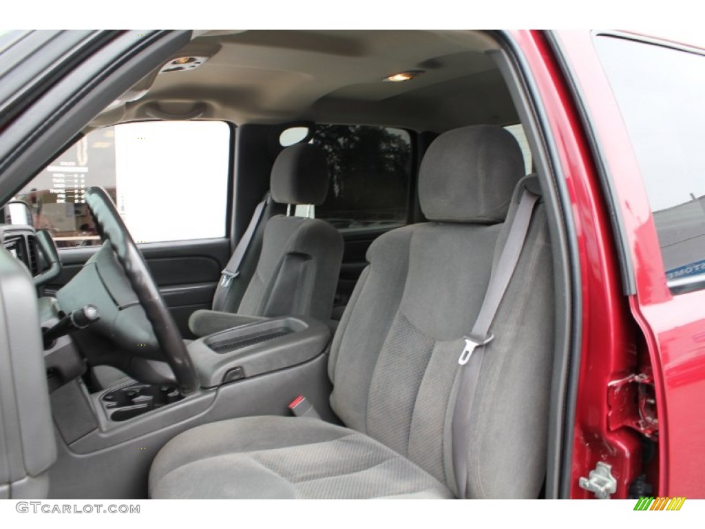 2005 Silverado 1500 Z71 Crew Cab 4x4 - Sport Red Metallic / Medium Gray photo #10