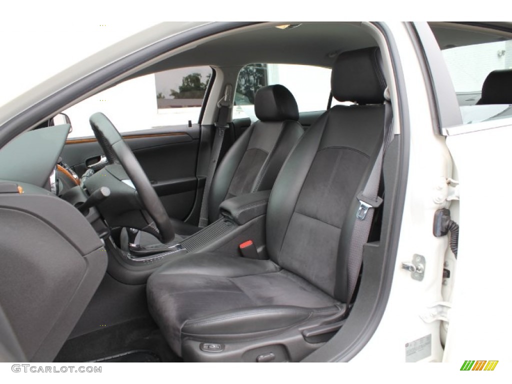 2008 Malibu LT Sedan - White / Ebony photo #10