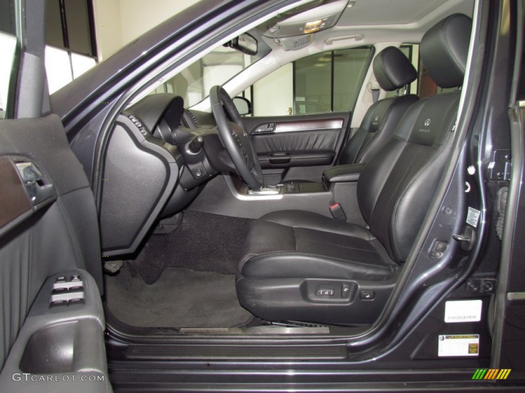 Graphite Interior 2008 Infiniti M 45x AWD Sedan Photo #52385974