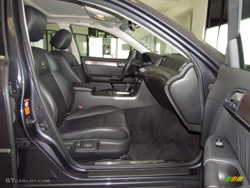 Graphite Interior 2008 Infiniti M 45x AWD Sedan Photo #52385983