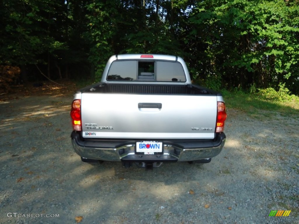 2004 Tacoma V6 PreRunner TRD Double Cab - Lunar Mist Metallic / Charcoal photo #6