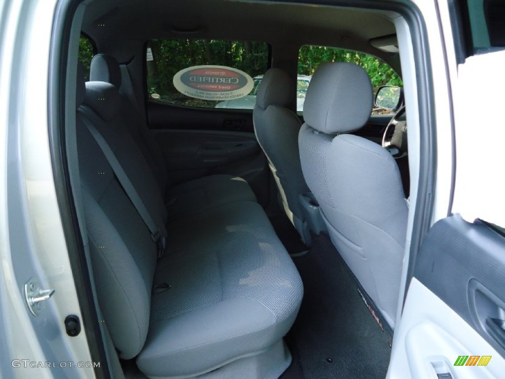 2004 Tacoma V6 PreRunner TRD Double Cab - Lunar Mist Metallic / Charcoal photo #12