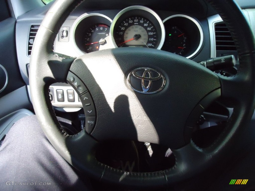 2004 Tacoma V6 PreRunner TRD Double Cab - Lunar Mist Metallic / Charcoal photo #15