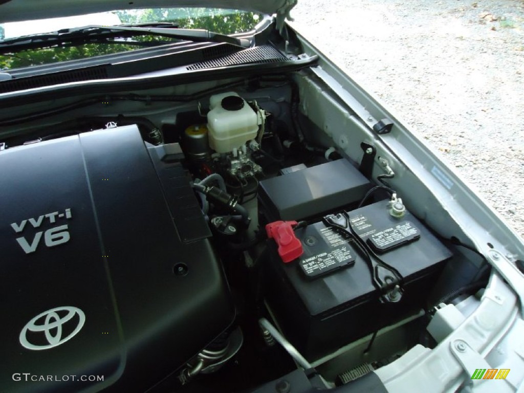2004 Tacoma V6 PreRunner TRD Double Cab - Lunar Mist Metallic / Charcoal photo #35