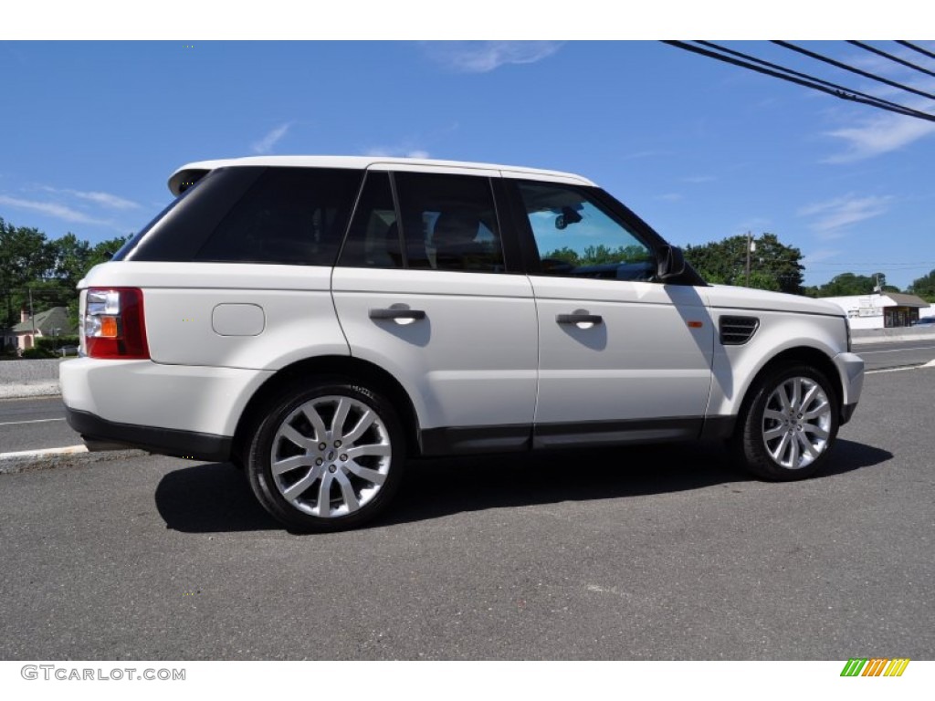 2006 Range Rover Sport Supercharged - Chawton White / Ebony Black photo #40