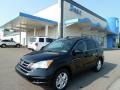2011 Crystal Black Pearl Honda CR-V EX-L 4WD  photo #1