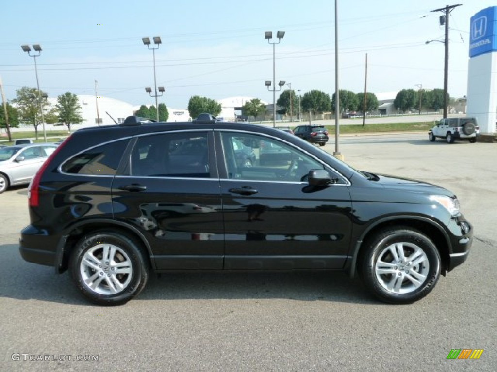 Crystal Black Pearl 2011 Honda CR-V EX-L 4WD Exterior Photo #52388263