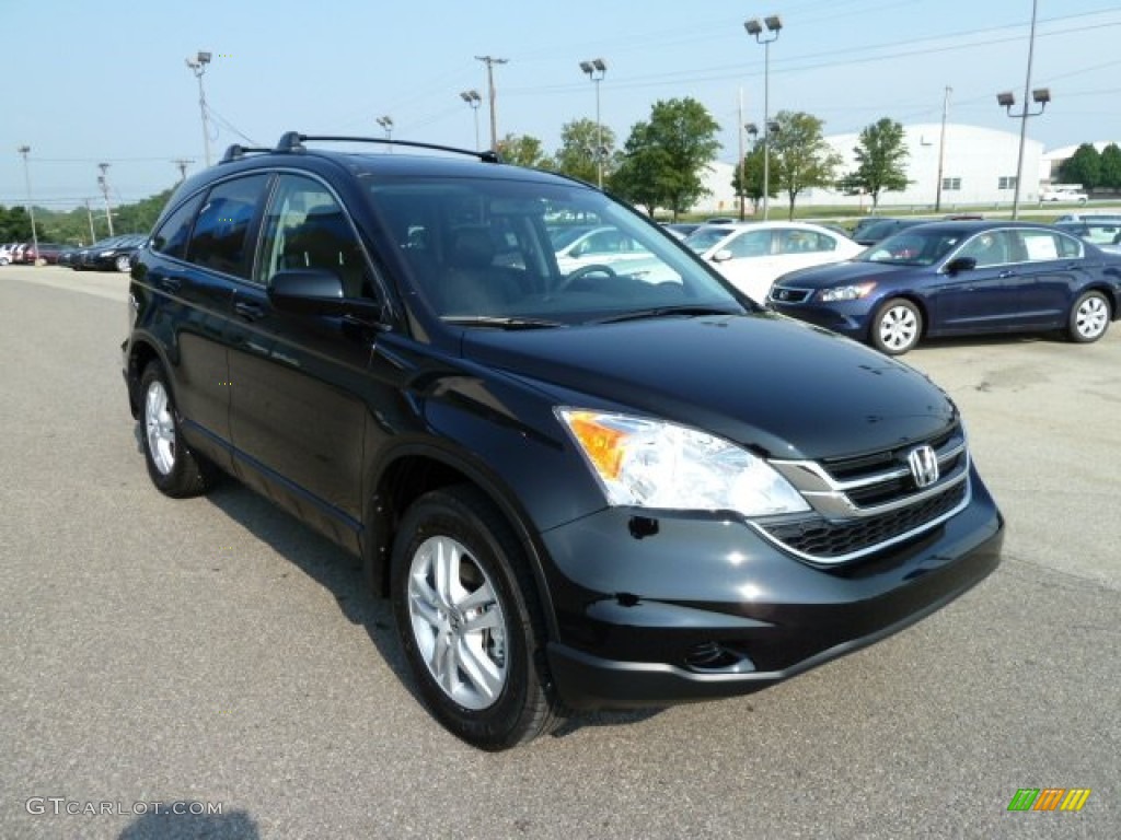 Crystal Black Pearl 2011 Honda CR-V EX-L 4WD Exterior Photo #52388269