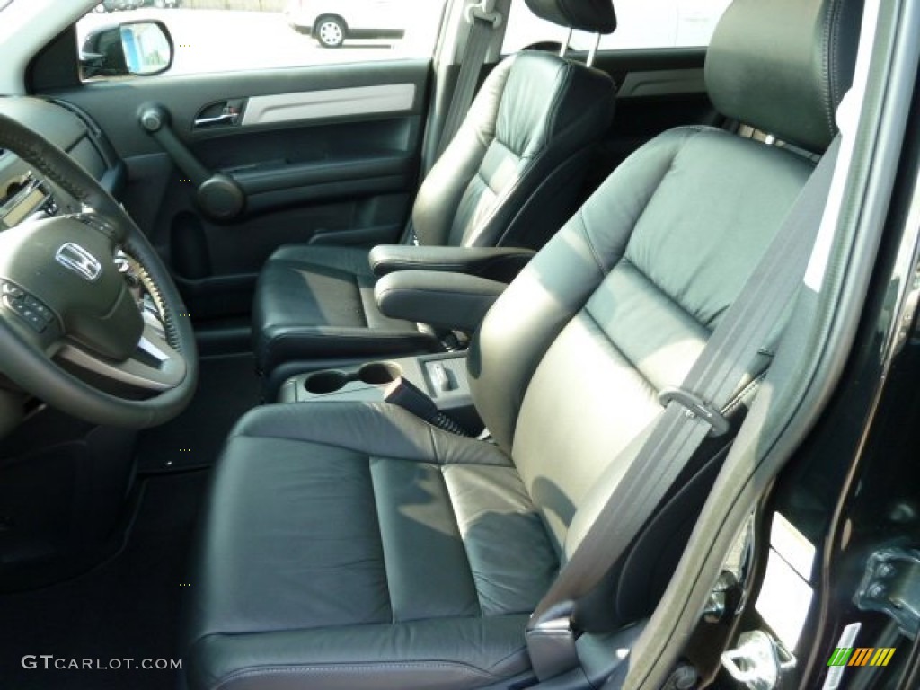 Black Interior 2011 Honda CR-V EX-L 4WD Photo #52388290