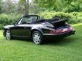 1991 Black Porsche 911 Carrera 2 Cabriolet  photo #6