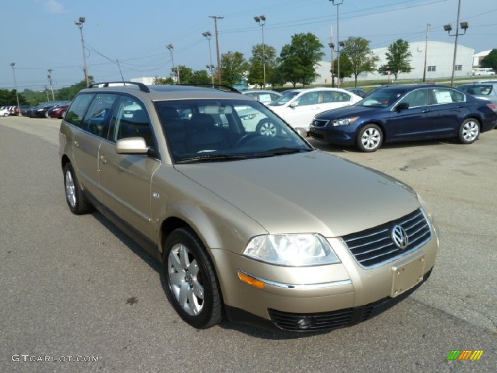 Mojave Beige Metallic 2002 Volkswagen Passat GLX 4Motion Wagon Exterior Photo #52388485