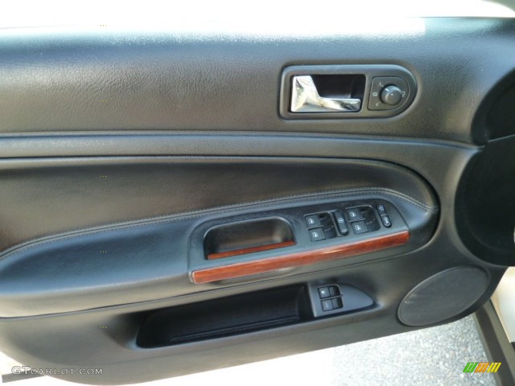 2002 Volkswagen Passat GLX 4Motion Wagon Black Door Panel Photo #52388518